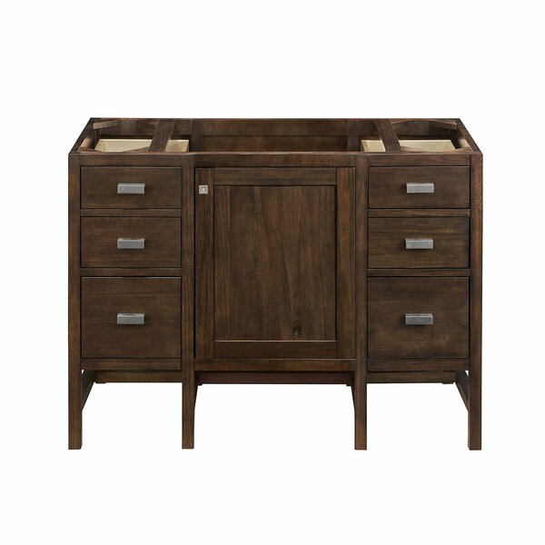 James Martin Vanities Addison 48in Single Vanity Cabinet, Mid-Century Acacia E444-V48-MCA